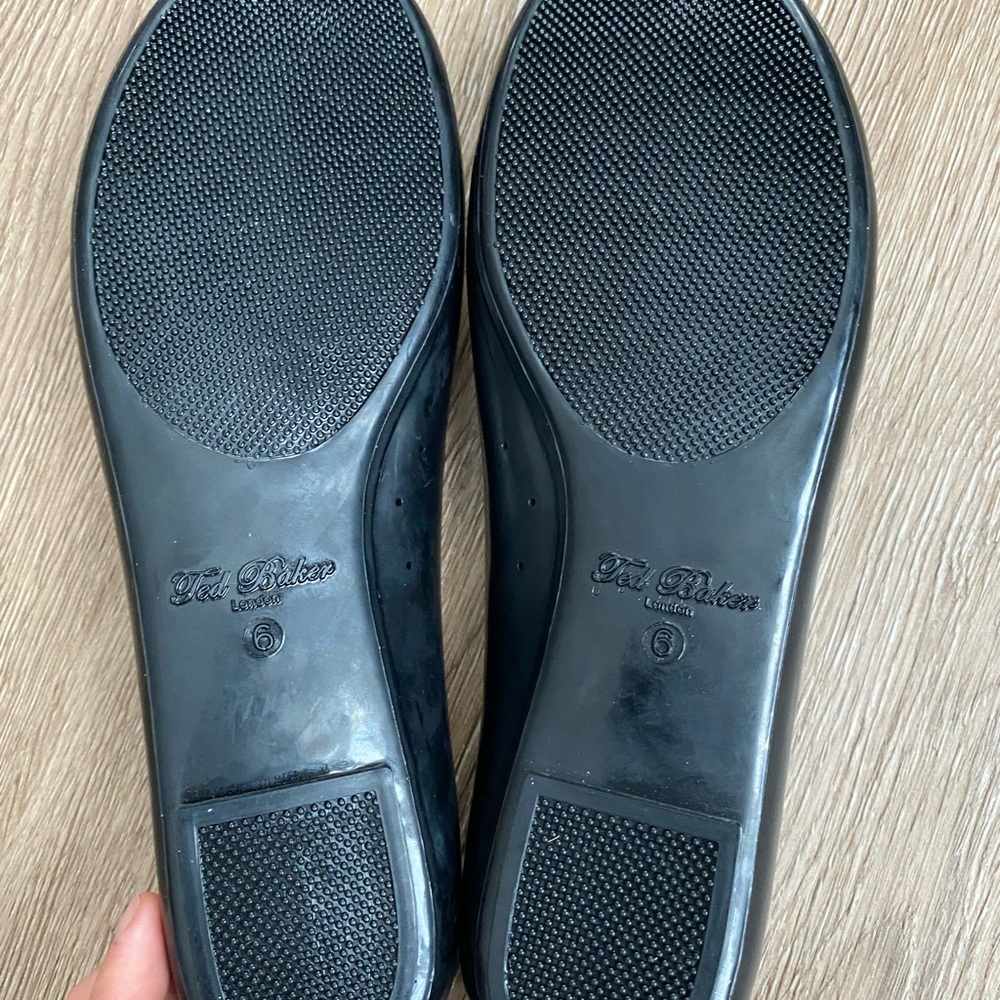 Ted Baker Rhinestone plastic flats. - Picture 4 of 4